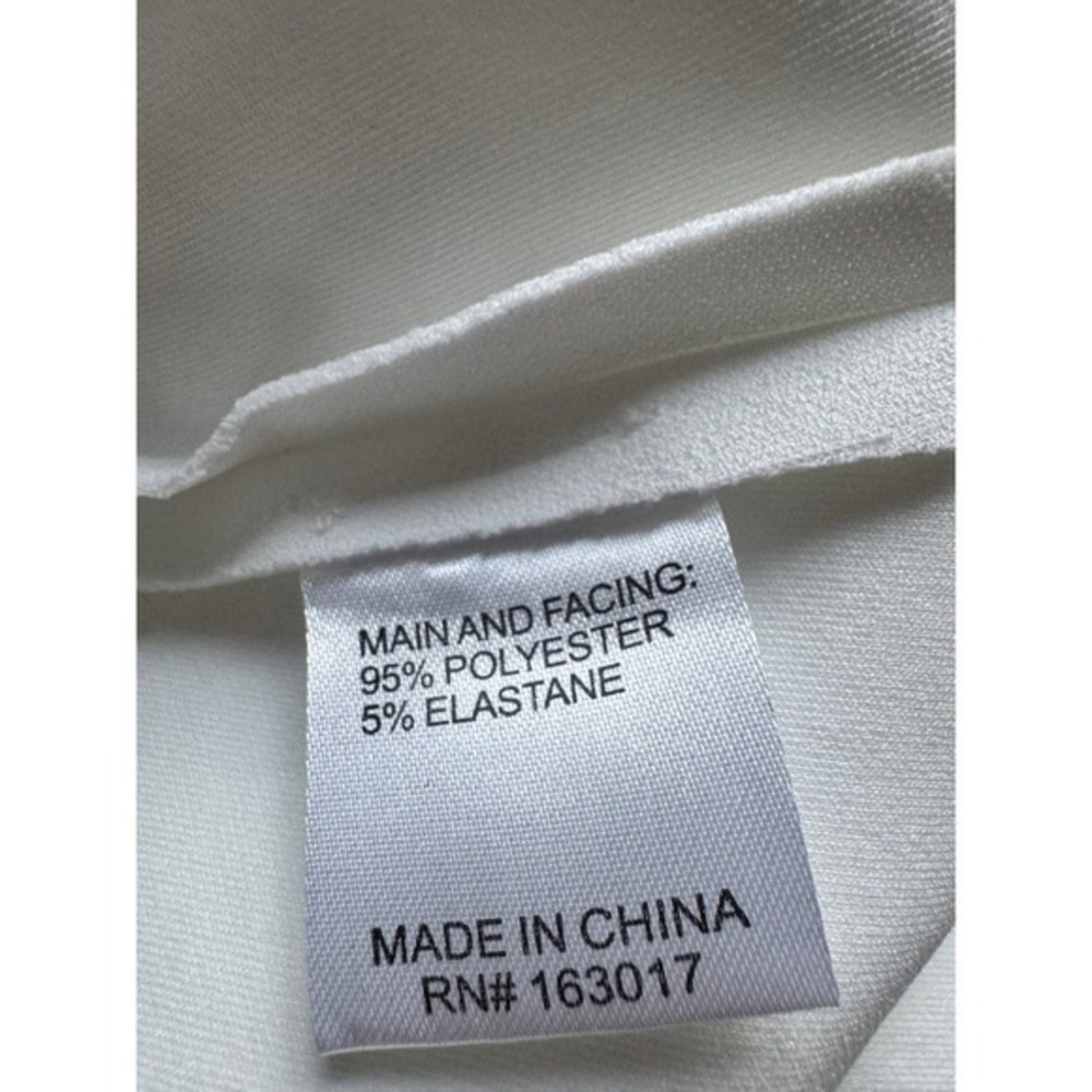 Princess Polly White Anse Mini Dress Sleeveless Graduation Bridal Size 
US 10 - Picture 6 of 7